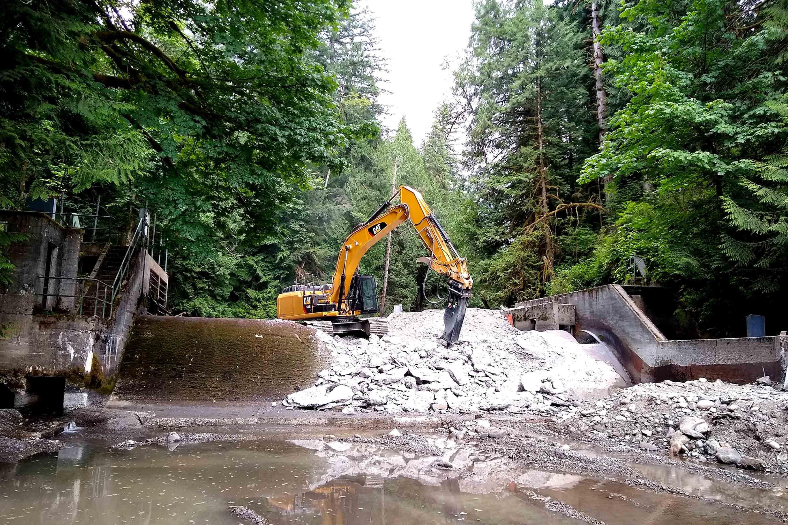 Tulalip Tribes Natural Resources Pilchuck River Dam slider image