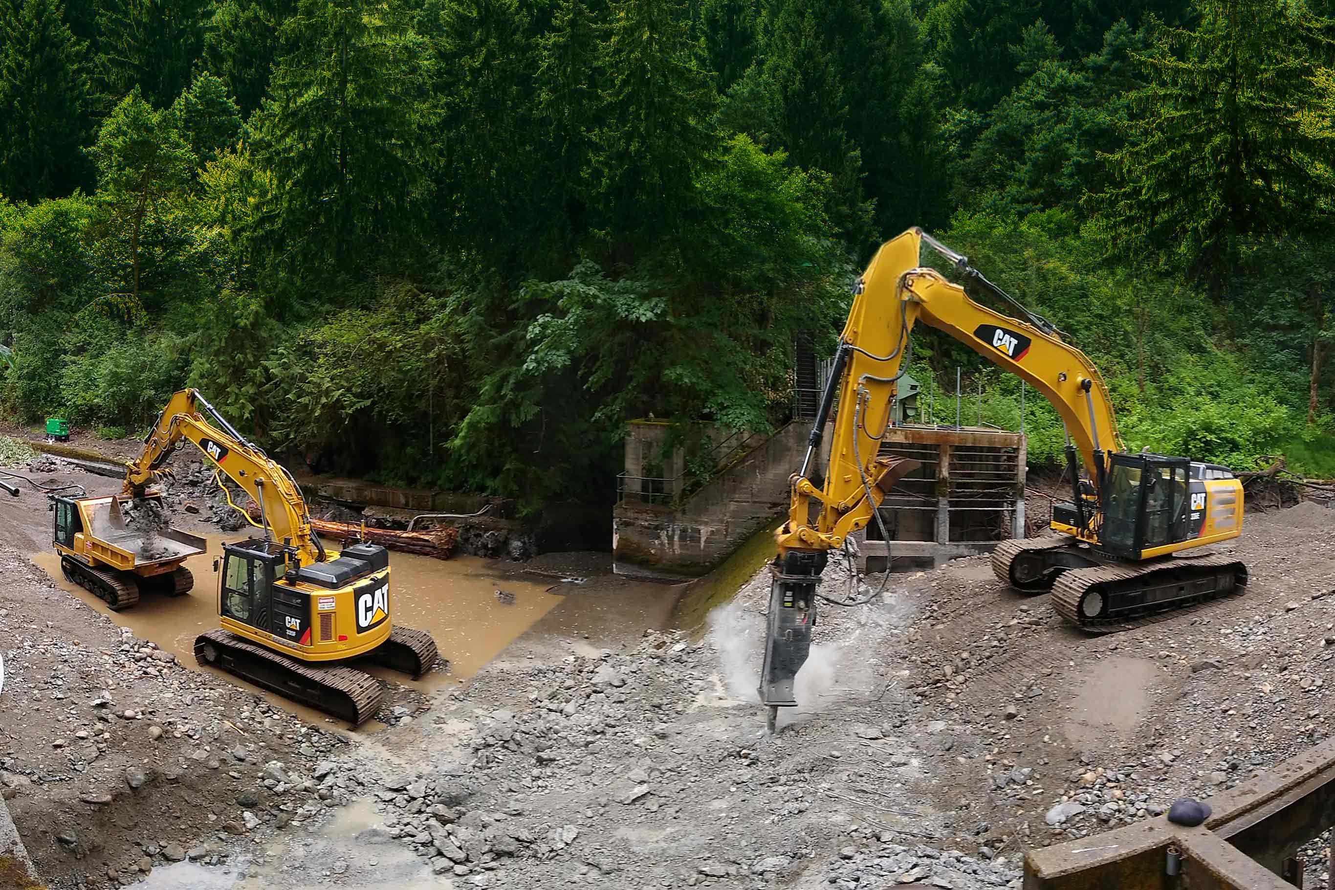 Tulalip Tribes Natural Resources Pilchuck River Dam slider image