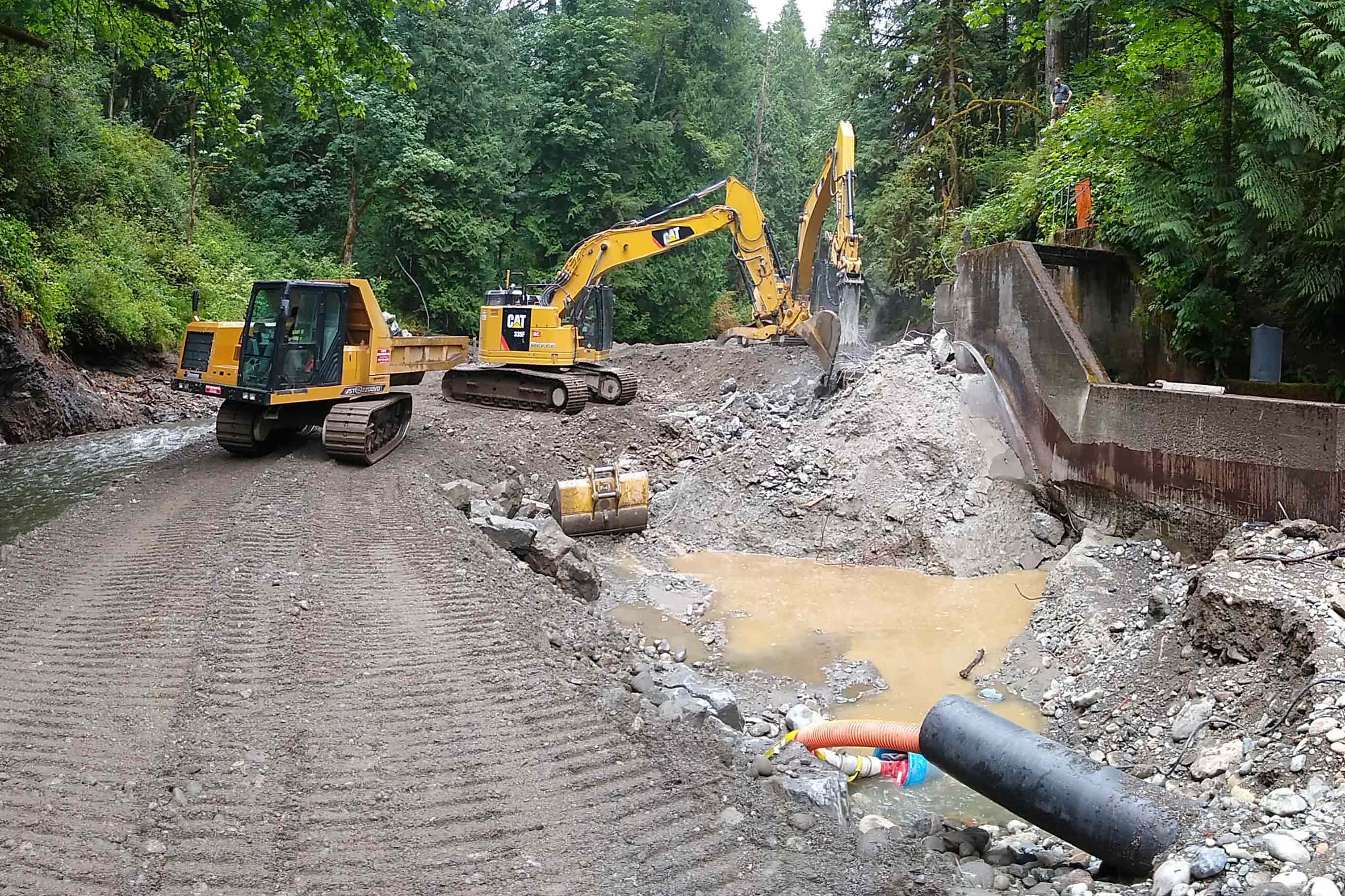 Tulalip Tribes Natural Resources Pilchuck River Dam slider image