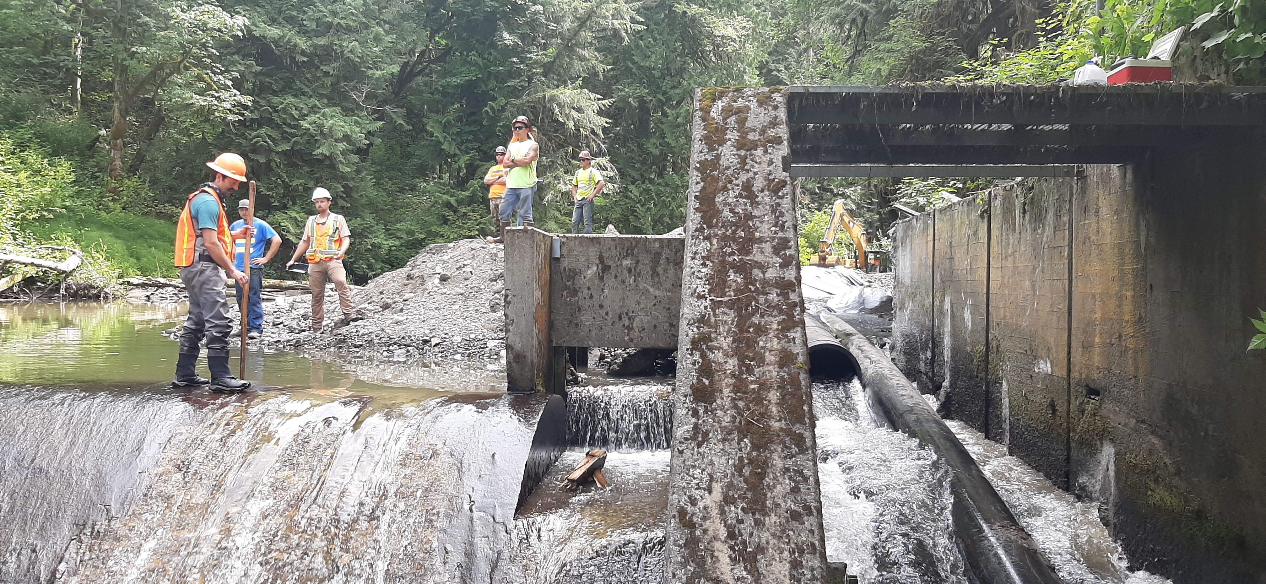 Restoration Acquisition And Stewardship Program - Construction on waterway 2