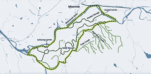 Natural Resources - Tualco Project Map