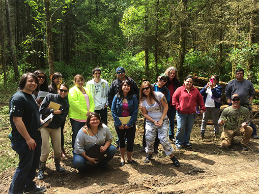 Tulalip Natural Resources Department image of forestry, six