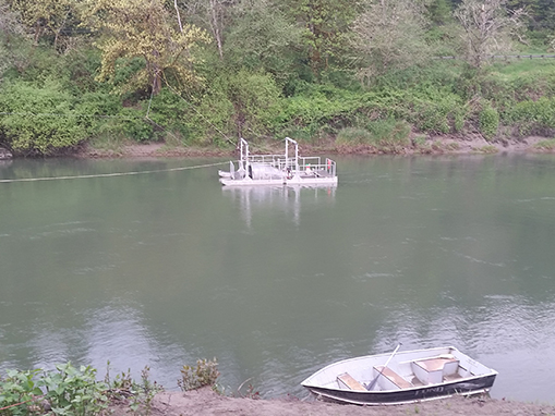 Tulalip Natural Resources Department gallery for smolt traps, image three