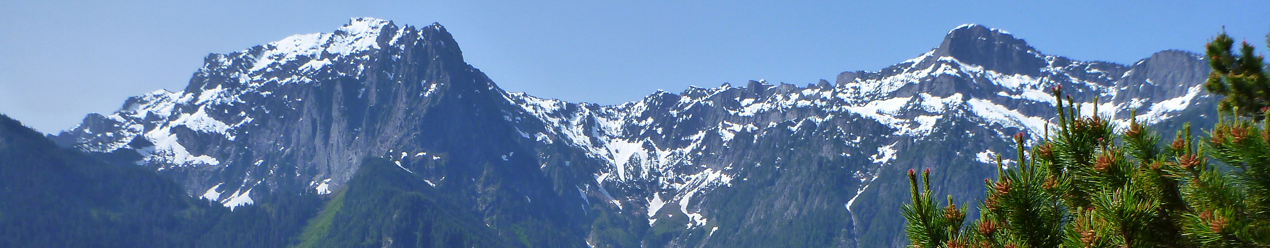 Tulalip Natural Resources Department image of alpine scene in the Cascade Mountains