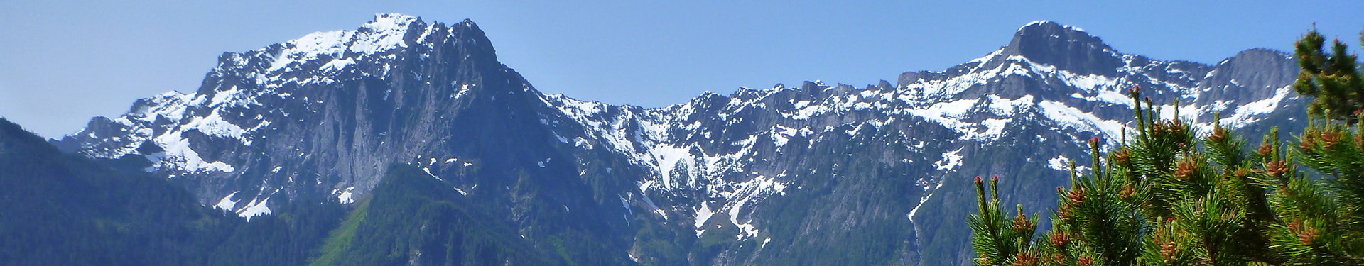 Tulalip Natural Resources Department image of alpine scene in the Cascade Mountains