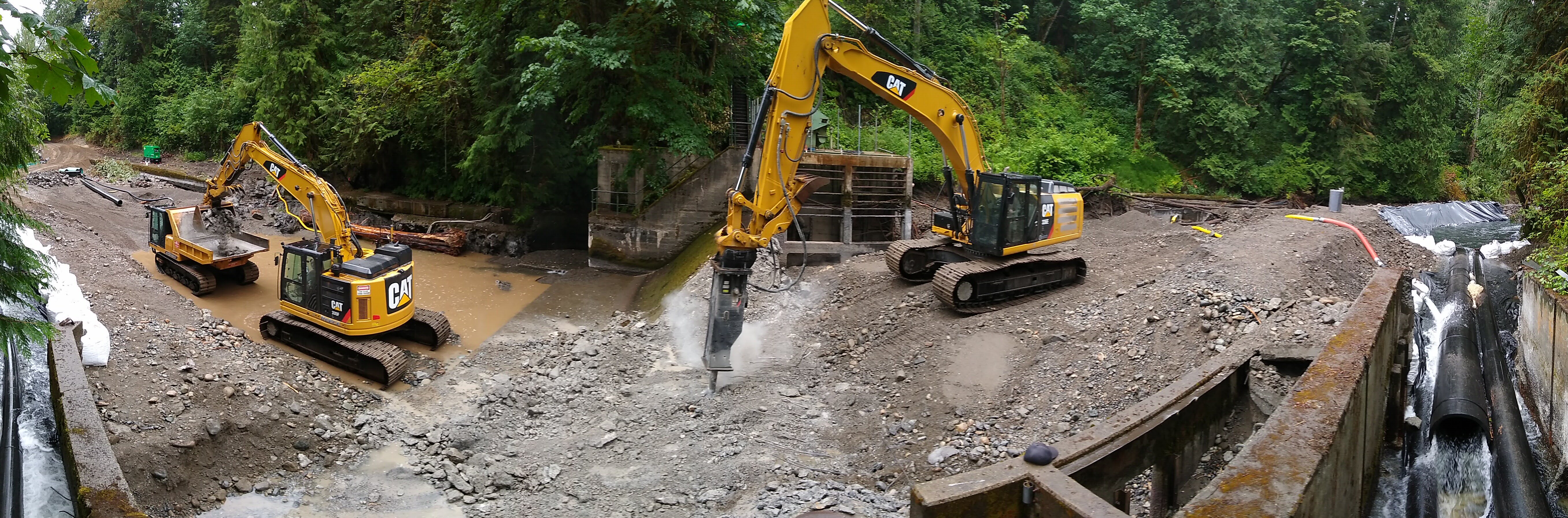 Restoration Acquisition And Stewardship Program - Construction on waterway 3