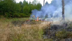 Tulalip Natural Resources prescribed burn prairie creation video