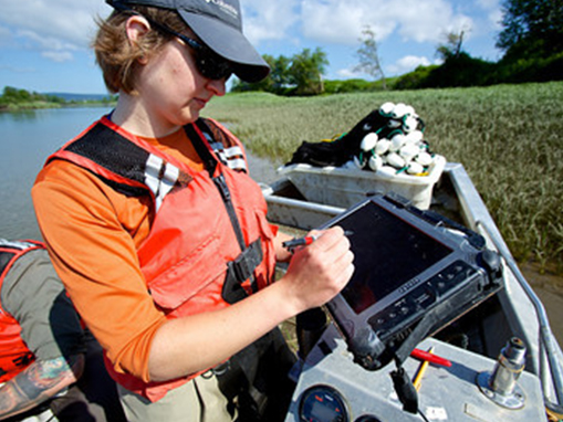 Tulalip Natural Resources Department image of GIS, two