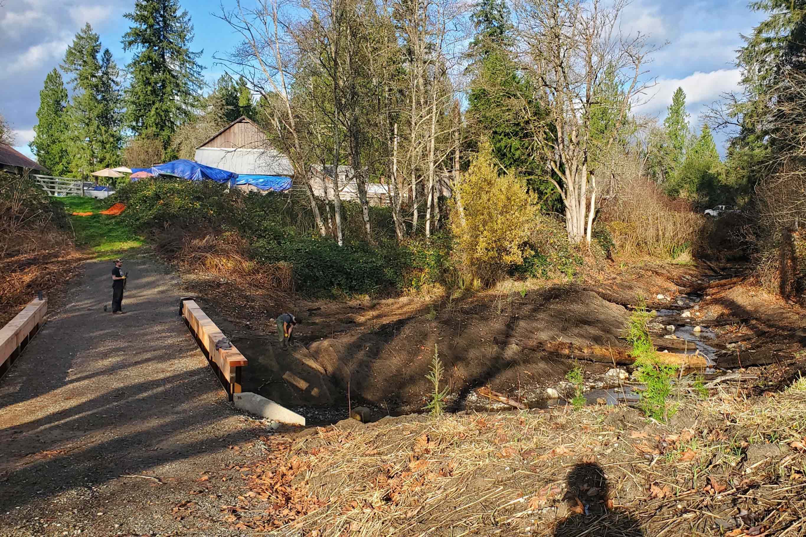 Tulalip Tribes Natural Resources Haberzetle Dam Removal Restoration slider image