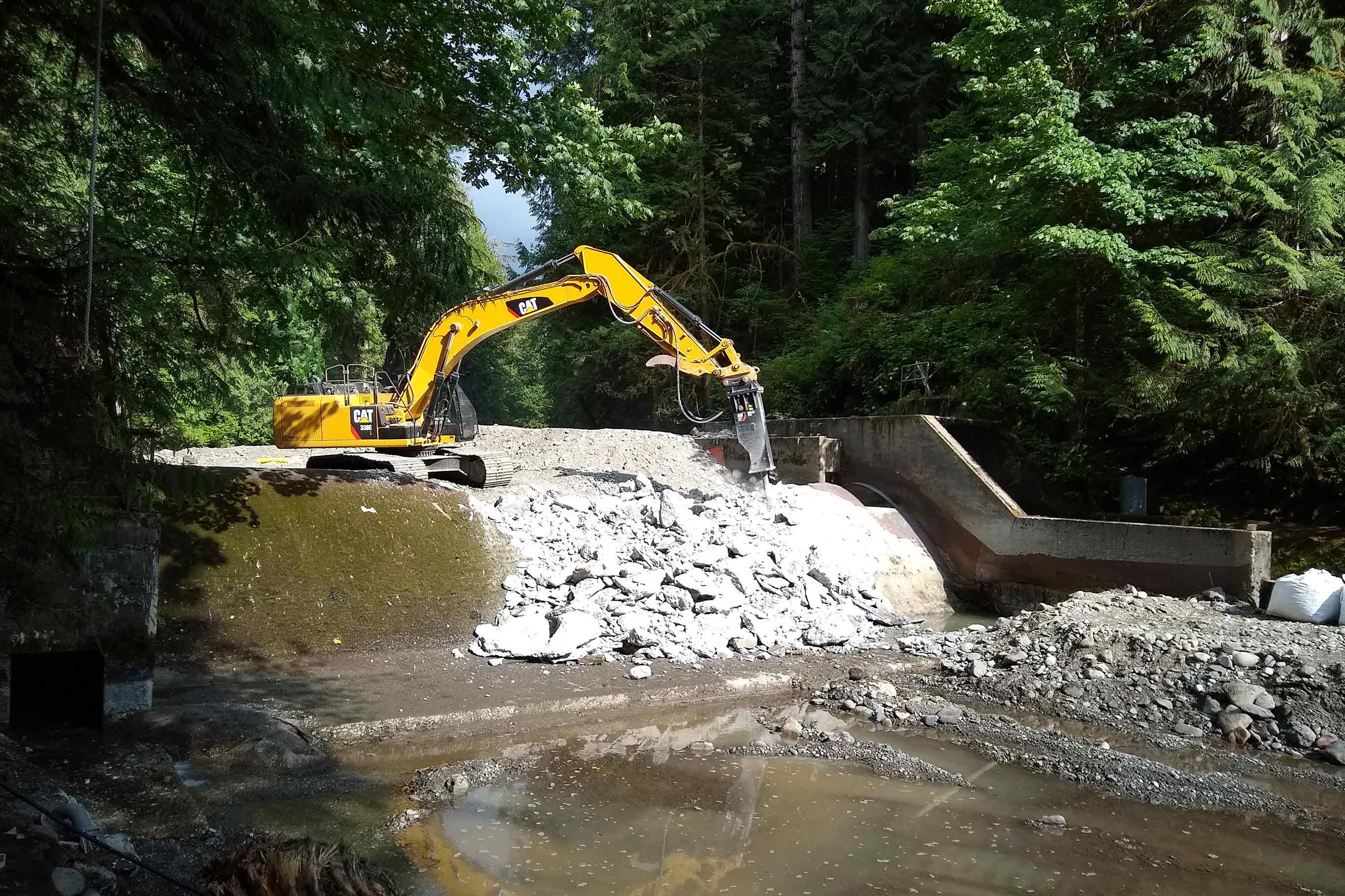 Tulalip Tribes Natural Resources Pilchuck River Dam slider image